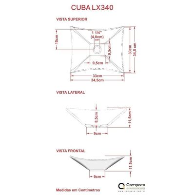 Gabinete Para Banheiro C-cuba L34 E Espelheira Legno 631 Branco Chess C-snow