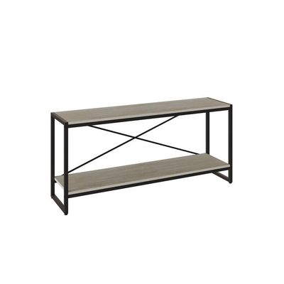 Rack P-tv Dynamica 120x30x56cm C-02 Prateleiras Snow - Est.preta Snow - Est.preta