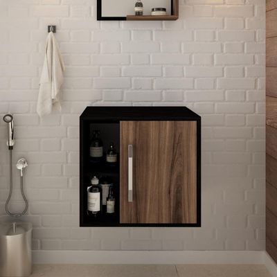 Gabinete Soft 500 Perffect Acetinado Preto ônix C-nogal