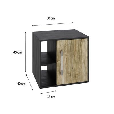 Gabinete Soft 500 Perffect Acetinado Preto ônix C-carvalho