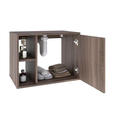 Gabinete Soft 600 Perffect Acetinado Nogal