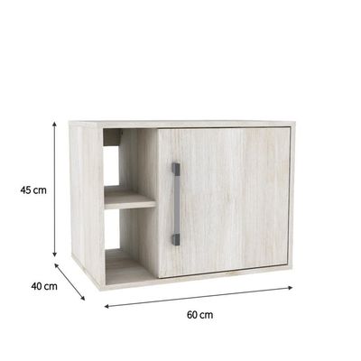 Gabinete Soft 600 Perffect Acetinado Snow