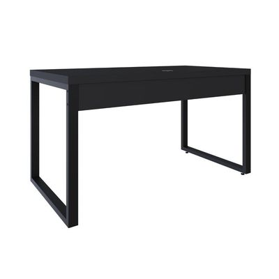Mesa Operacional 135x70x75cm Yon Preto Tx-est.preta Preto Tx-est.preta