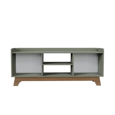 Rack Para Tv Até 65'' Com 2 Portas 150cm John - Verde