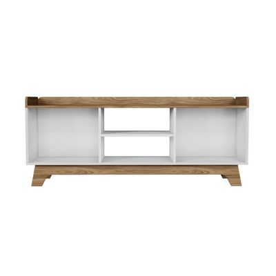 Rack Para Tv Até 65'' Com 2 Portas 150cm John - Branco