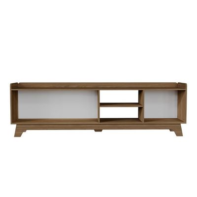 Rack Para Tv Até 75'' Com 3 Portas 200cm John - Branco