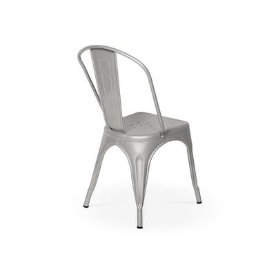 Kit 16 Cadeiras Iron Tolix Design Industrial - Cinza