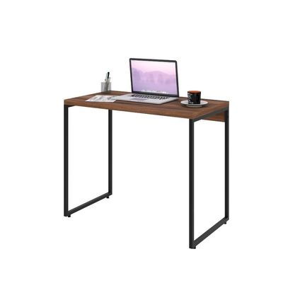Mesa Dynamica 90x50x75cm Nogal - Est.preta Nogal - Est.preta