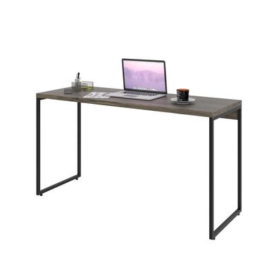 Mesa Dynamica 135x50x75cm Carvalho Dark - Est.preta Carvalho Dark - Est.preta