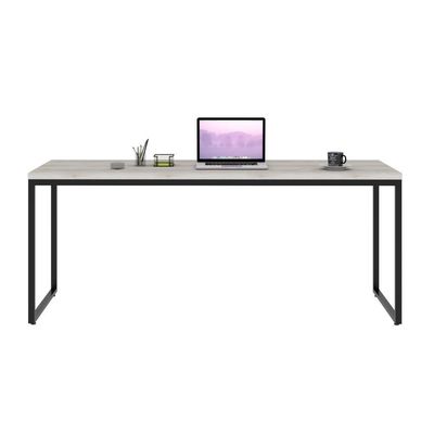 Mesa Dynamica Diretor 180x60x75cm Snow - Est.preta Snow - Est.preta