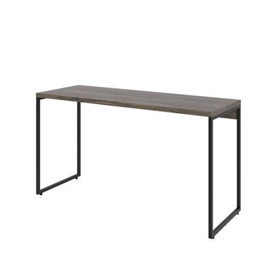 Mesa Dynamica 135x50x75cm Carvalho Dark - Est.preta Carvalho Dark - Est.preta