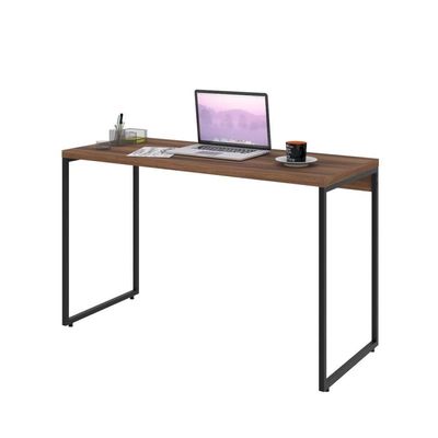 Mesa Dynamica 120x50x75cm Nogal - Est.preta Nogal - Est.preta