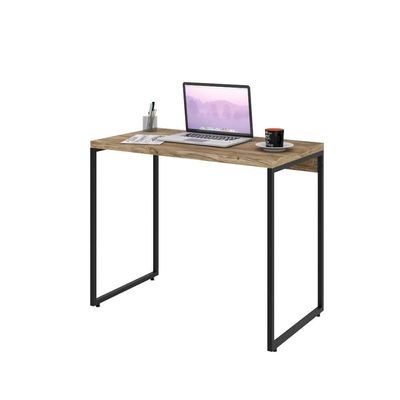 Mesa Dynamica 90x50x75cm Carvalho - Est.preta Carvalho - Est.preta