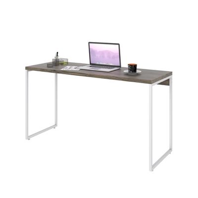 Mesa Dynamica 135x50x75cm Carvalho Dark - Est.branca Carvalho Dark - Est.branca