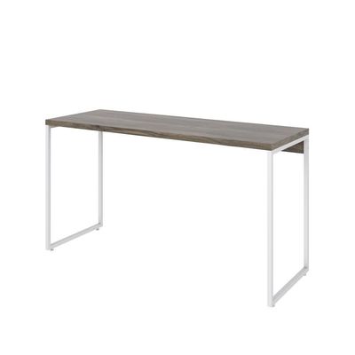 Mesa Dynamica 135x50x75cm Carvalho Dark - Est.branca Carvalho Dark - Est.branca