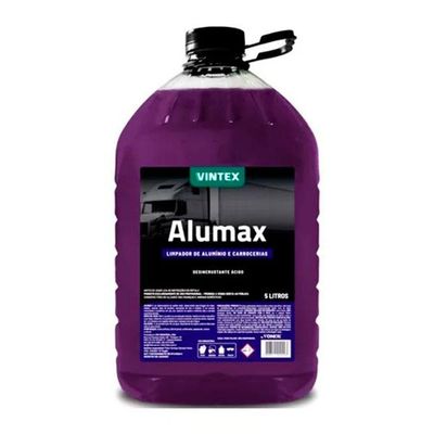 Alumax 5l Limpa Aluminio Bau Caminhao Aro Vonixx
