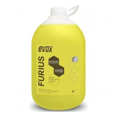Limpador De Alto Rendimento Furius 5l Evox