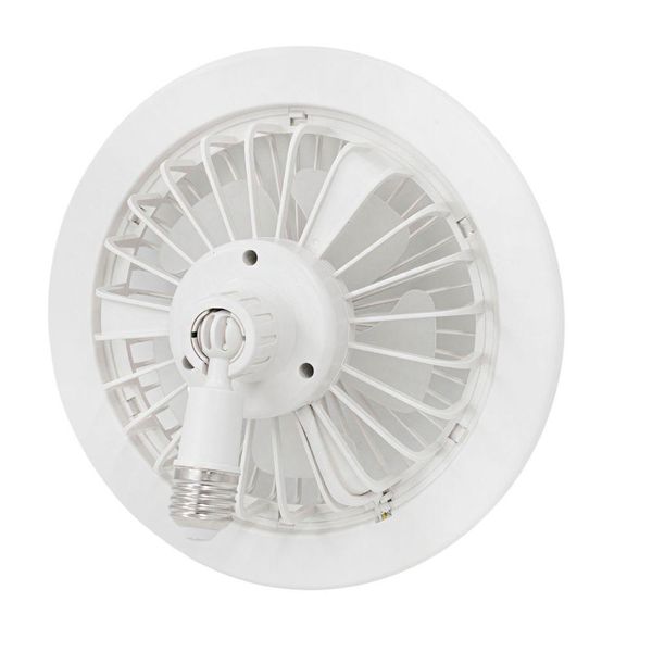 Ventilador De Teto Led Luzes Integradas Com Controle Remoto 36 Branco Bivolt