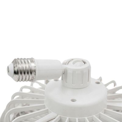 Ventilador De Teto Led Luzes Integradas Com Controle Remoto 36 Branco Bivolt