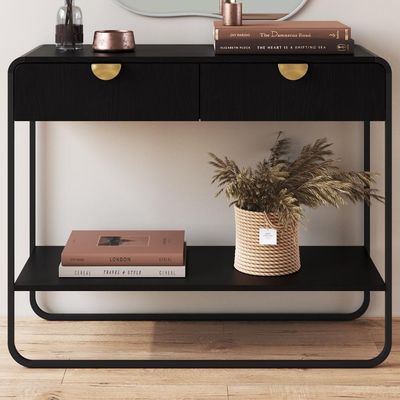 Balcao Buffet E Aparador 180 Cm Organica Artesano Nero Preto