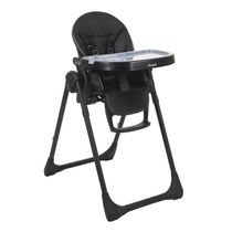 Cadeira De Alimentação Burigotto Prima Pappa Zero 3 De 0 Meses Até 15 Kg Preto Black