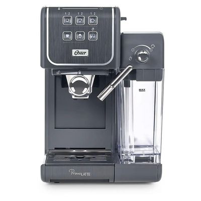 Kit Cafeteira PrimaLatte Touch e Moedor de Café Elétrico Oster 220V