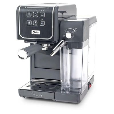 Kit Cafeteira PrimaLatte Touch e Moedor de Café Elétrico Oster 220V