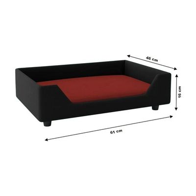 Caminha Lux Pet Cachorro Gato Confortável Lar & Estilo Verde