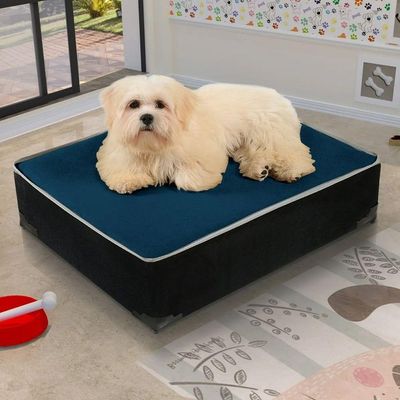Cama Thor Pet Cachorro Gato Lar & Estilo Azul