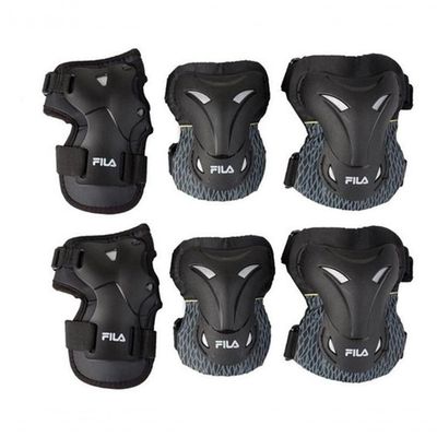 Kit De Proteção Fila - Patins, Skate, Patinete Bike Fitness Xg