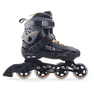 Patins Fila Houdini Profissional Cinza Salmão 80mm Abec 7 40