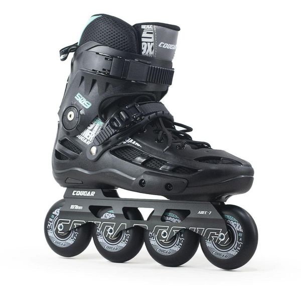 Patins Inline Cougar Mzs509c Abec-9 Rockeado / Flat 38