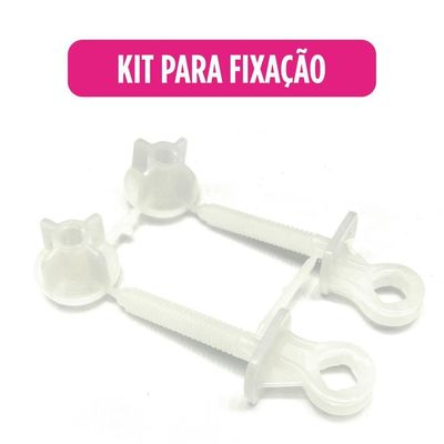 Assento Sanitário Almofadado Clássico Branco Atlas