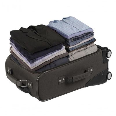 Saco A Vácuo Organizador Trip Bag Para Viagem Transparente 60x40cm Vac Bag Ordene