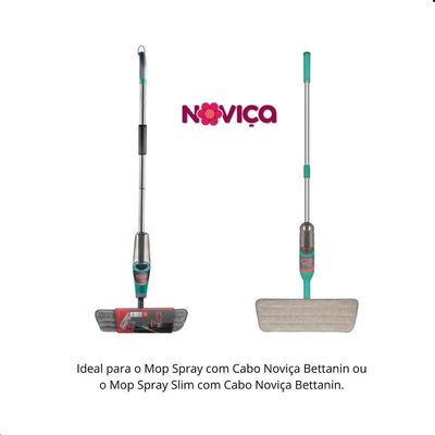 Refil Mop Noviça Spray E Slim 100% Microfibra Bettanin