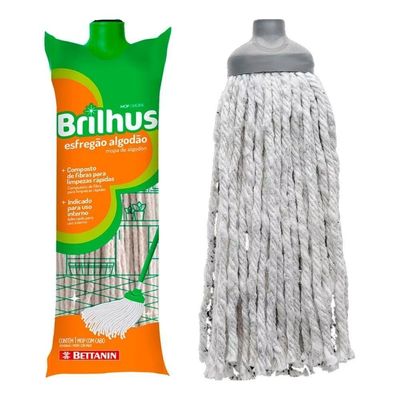Brilhus Refil Mop Esfregão Algodão