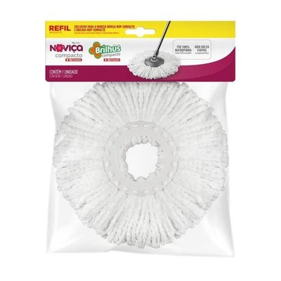 Refil Mop Compacto De Microfibra Noviça Brilhus Bettanin