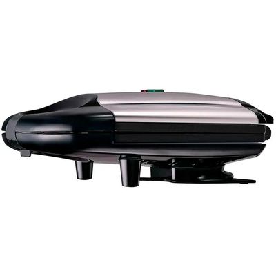 Sanduicheira Antiaderente Arno 700w Compacta - Sacs - 8000035847 Preto-inox 220V