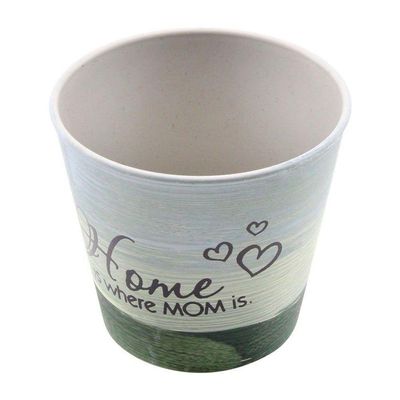Kit 10 Mini Vasos De Planta Cachepot Estampados Decorados 11cm