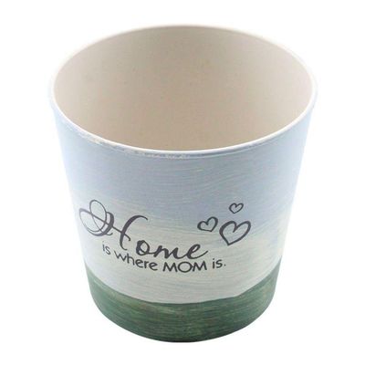 Kit 10 Mini Vasos De Planta Cachepot Estampados Decorados 12,5cm