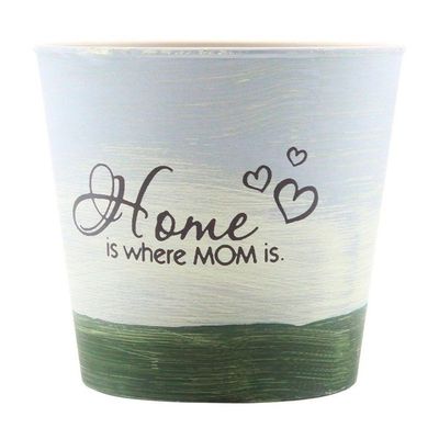 Kit 6 Mini Vasos De Planta Cachepot Estampados Decorados 12,5cm
