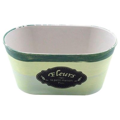 Kit 6 Mini Vasos De Planta Cachepot Estampados Decorados 9cm