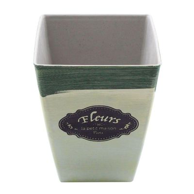Kit 6 Mini Vasos De Planta Cachepot Estampados Decorados 16cm