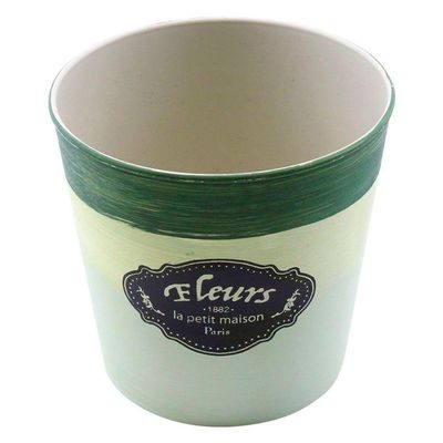 Kit 10 Mini Vasos De Planta Cachepot Estampados Decorados 12,5cm
