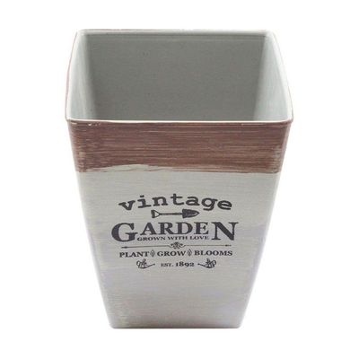 Kit 10 Mini Vasos De Planta Cachepot Estampados Decorados 16cm