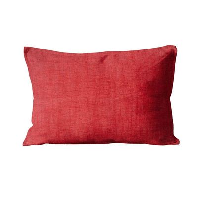 Capa P/ Almofada Lisa 30x50cm - Cap0070 - Vermelho