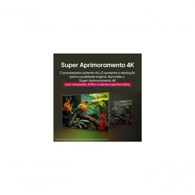 TV LG 50 4K Super Upscaling Magic Remote WebOS 50UA8550PSA Bivolt