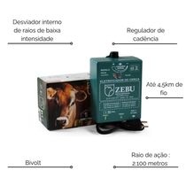 Eletrificador Cerca Elétrica Rural Ppcr Bivolt Zebu
