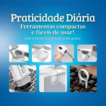 Kit Completo De Escovas De Limpeza Para Eletrônicos E Superfícies Manutenção