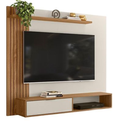 Painel Suspenso Para Tv 65 Polegadas 5450 Plla Nature Off White